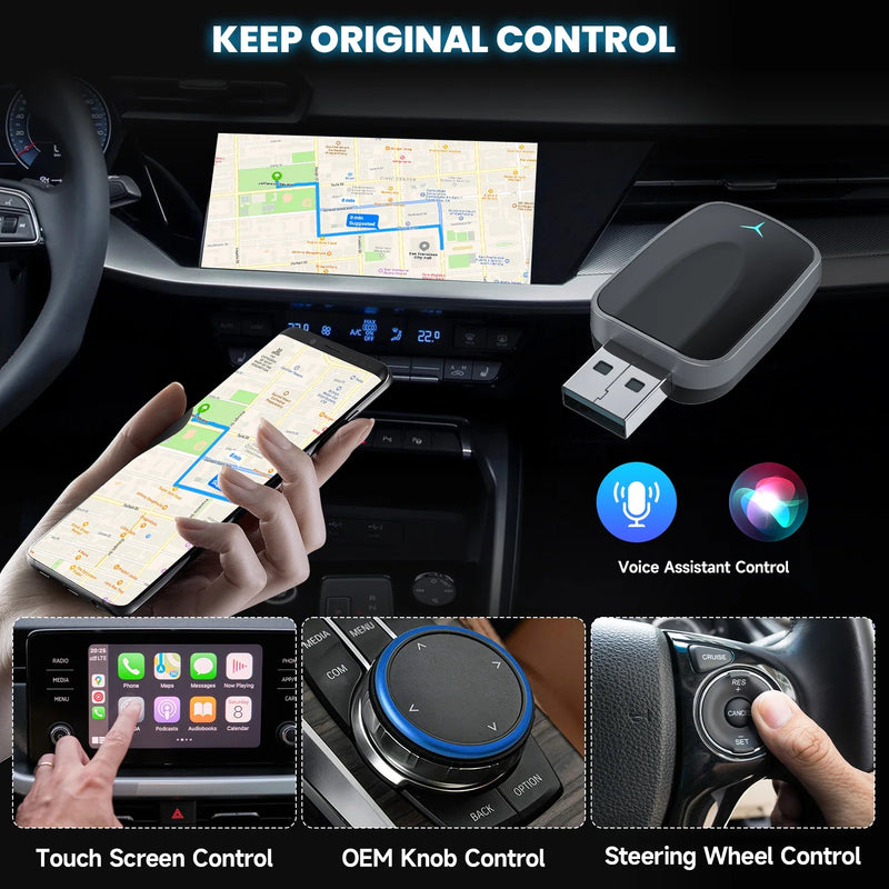 2-in-1 CarPlay Adapter