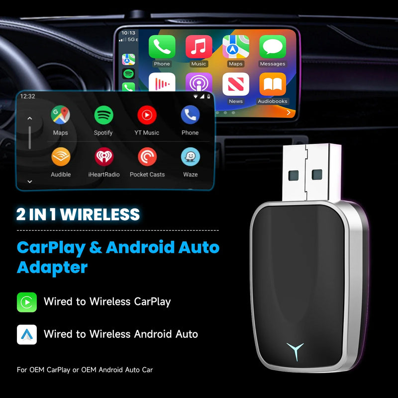 2-in-1 CarPlay Adapter