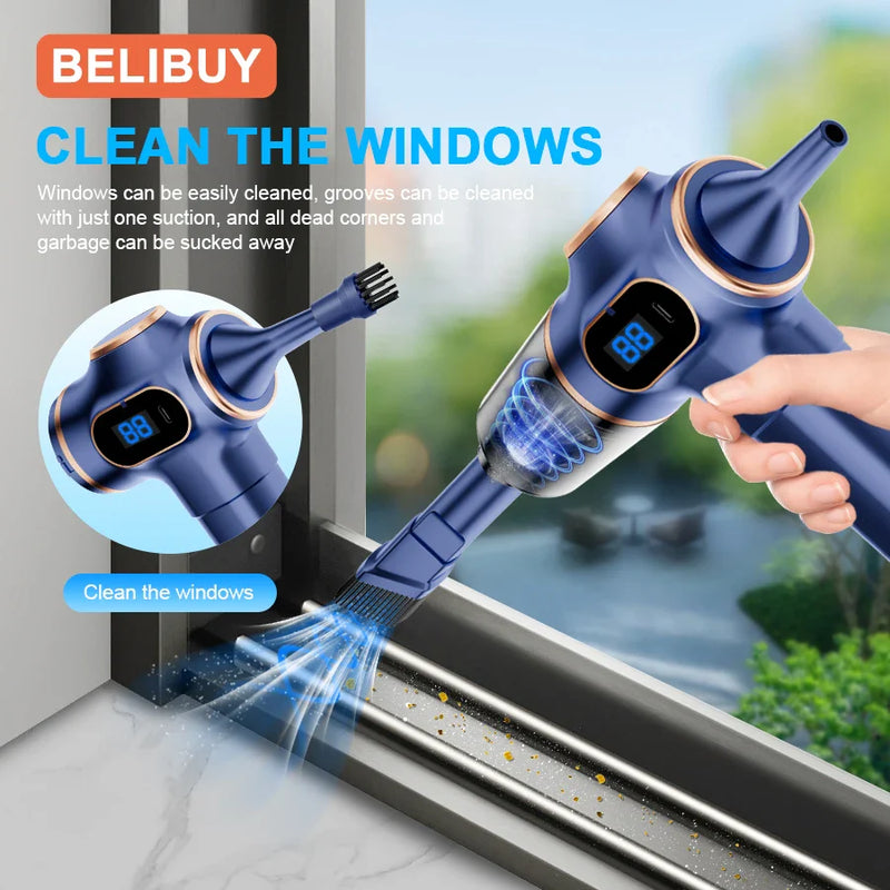 Cordless vacuum cleaner for car and home BELIBUY