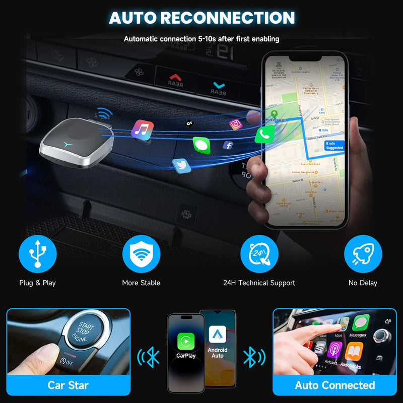 2-in-1 CarPlay Adapter