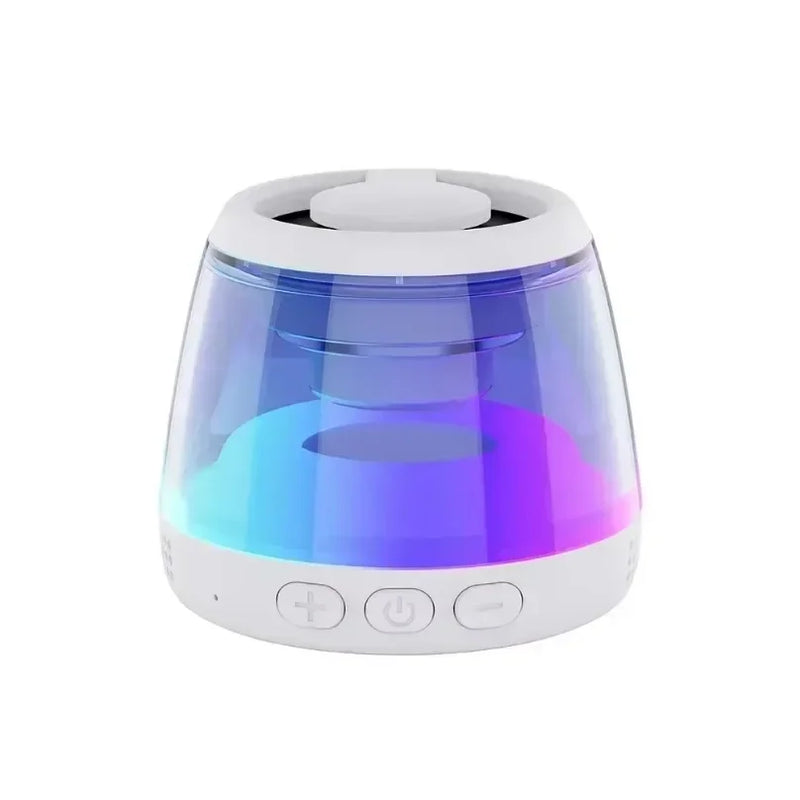 Portable Magnetic Rechargeable Bluetooth Speaker with Waterproof RGB Light
