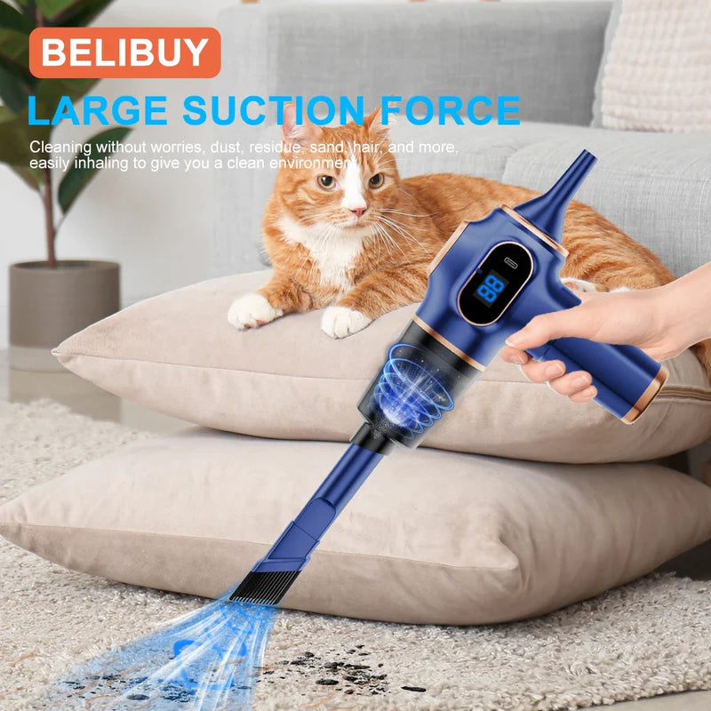 Cordless vacuum cleaner for car and home BELIBUY